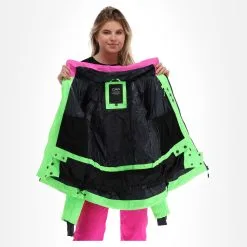 CMP, 32W0236 Skijacke Damen Apple Fluo Grün -Icepeak Geschaft cmp 32w0236 aa jas gevoerd dames apple fluo groen 22cmpxx144v3 BI 06