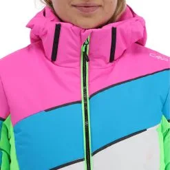 CMP, 32W0236 Skijacke Damen Apple Fluo Grün -Icepeak Geschaft cmp 32w0236 aa jas gevoerd dames apple fluo groen 22cmpxx144v3 BI 07