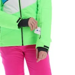 CMP, 32W0236 Skijacke Damen Apple Fluo Grün -Icepeak Geschaft cmp 32w0236 aa jas gevoerd dames apple fluo groen 22cmpxx144v3 BI 08