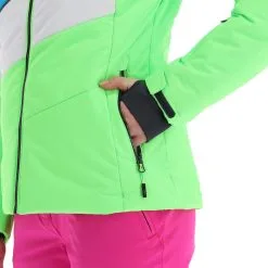 CMP, 32W0236 Skijacke Damen Apple Fluo Grün -Icepeak Geschaft cmp 32w0236 aa jas gevoerd dames apple fluo groen 22cmpxx144v3 BI 11