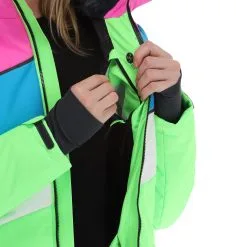 CMP, 32W0236 Skijacke Damen Apple Fluo Grün -Icepeak Geschaft cmp 32w0236 aa jas gevoerd dames apple fluo groen 22cmpxx144v3 BI 12