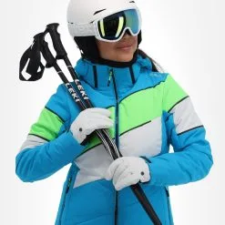 CMP, 32W0236 Skijacke Damen Turquioise Blau -Icepeak Geschaft cmp 32w0236 aa jas gevoerd dames turquioise blauw 22cmpxx144v1 BI 05
