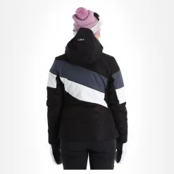 CMP, 32W0236 Skijacke Damen Schwarz -Icepeak Geschaft cmp 32w0236 aa jas gevoerd dames zwart 22cmpxx144v4 BI 03