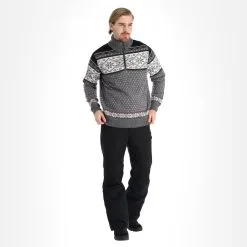 CMP, 7H57200N Pullover Herren Smoke Melange Grau