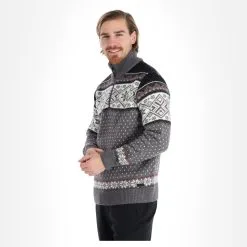 CMP, 7H57200N Pullover Herren Smoke Melange Grau -Icepeak Geschaft cmp 7h57200n eb trui heren smoke melange grijs 22cmpxx158v1 BI 04