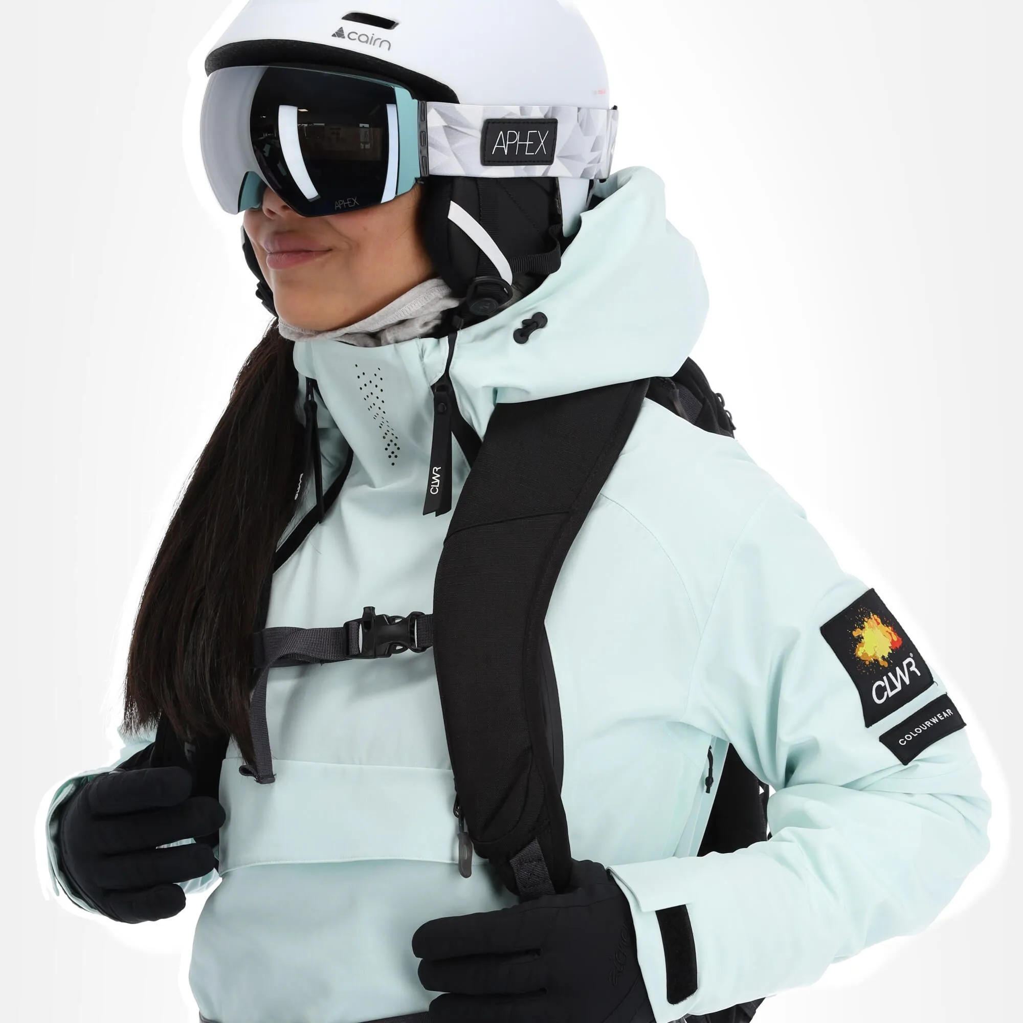 ColourWear, Cake 2.0 Jackorak Skijacke Damen Light Turquoise Blau 7 ColourWear, Cake 2.0 Jackorak Skijacke Damen Light Turquoise Blau – Bild 5