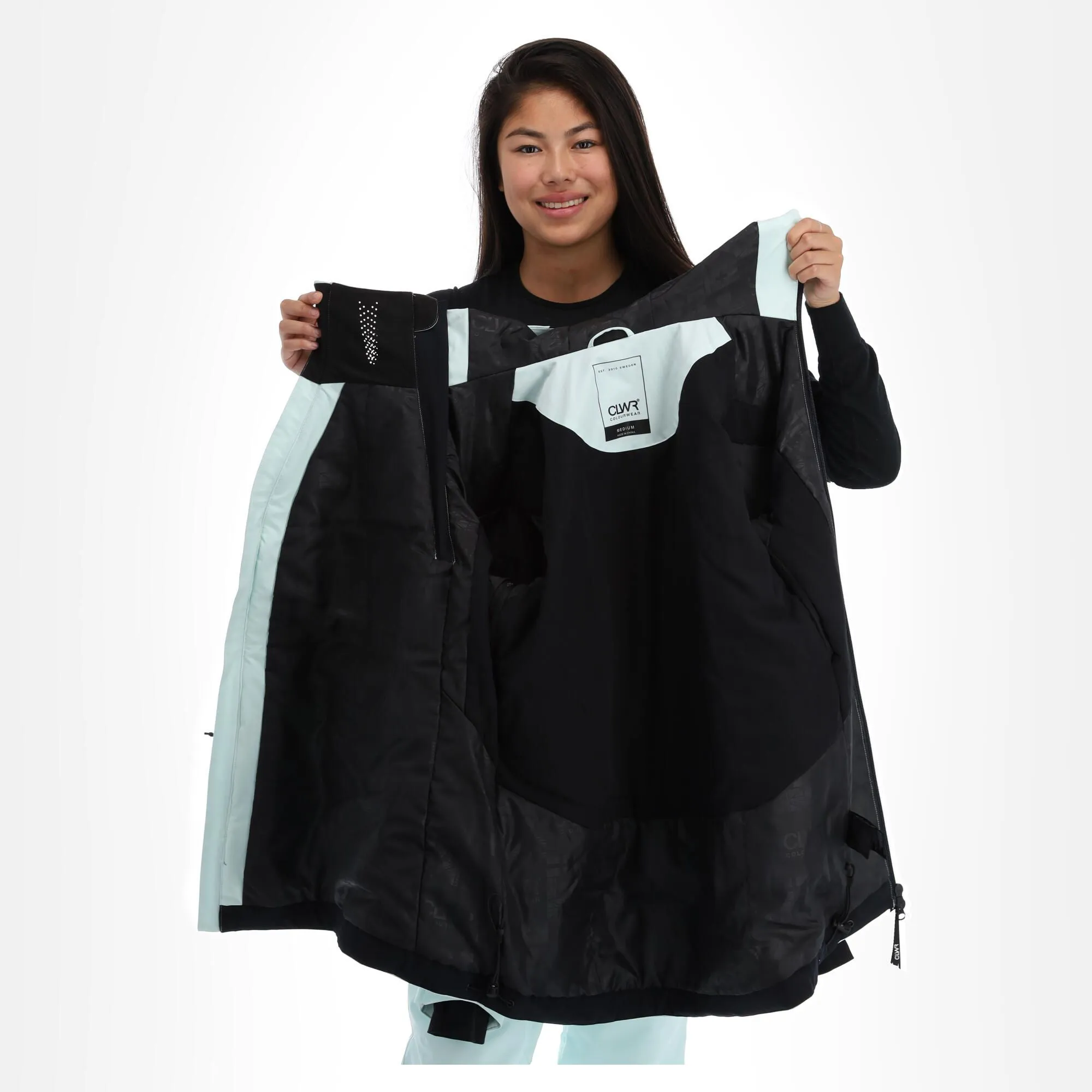 ColourWear, Cake 2.0 Jackorak Skijacke Damen Light Turquoise Blau 8 ColourWear, Cake 2.0 Jackorak Skijacke Damen Light Turquoise Blau – Bild 6