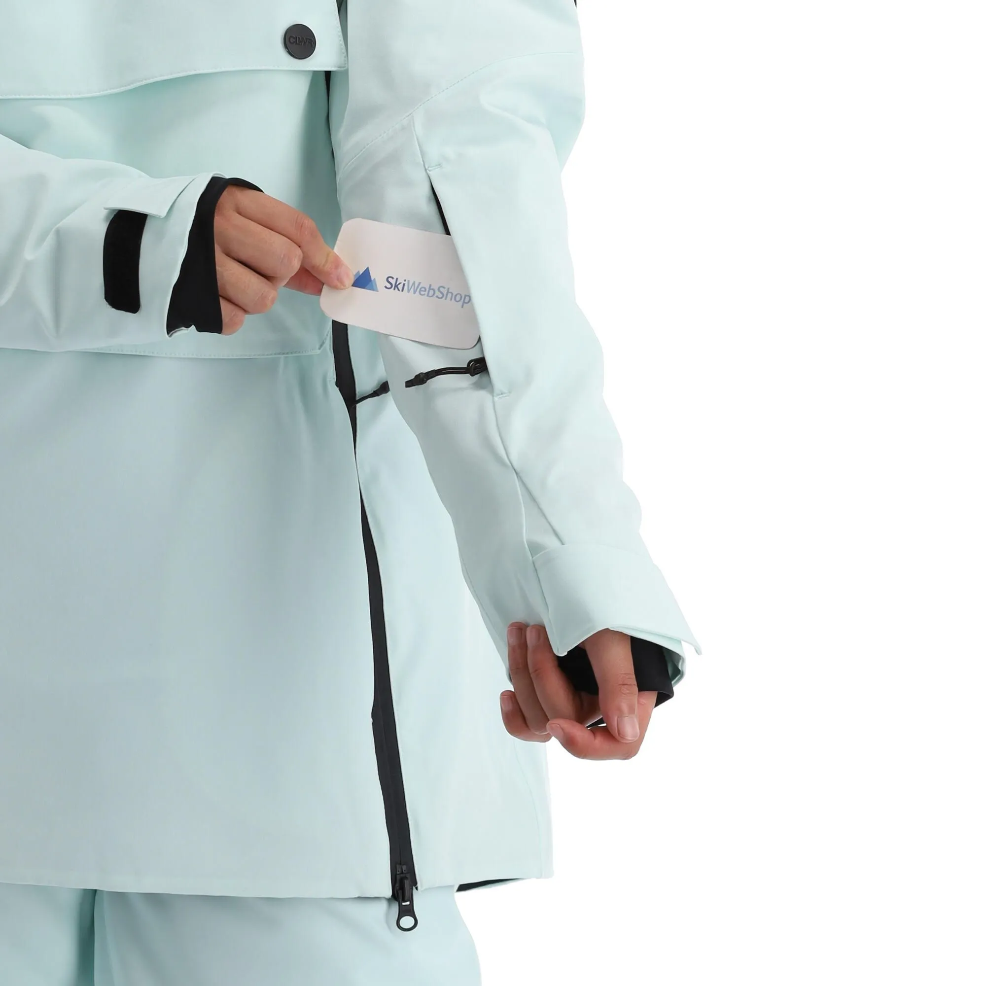 ColourWear, Cake 2.0 Jackorak Skijacke Damen Light Turquoise Blau 11 ColourWear, Cake 2.0 Jackorak Skijacke Damen Light Turquoise Blau – Bild 9