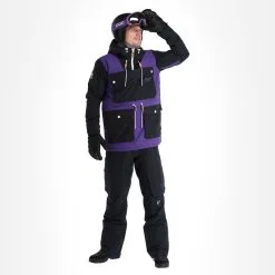 ColourWear, Essential Anorak Winter Anorak Herren Violett
