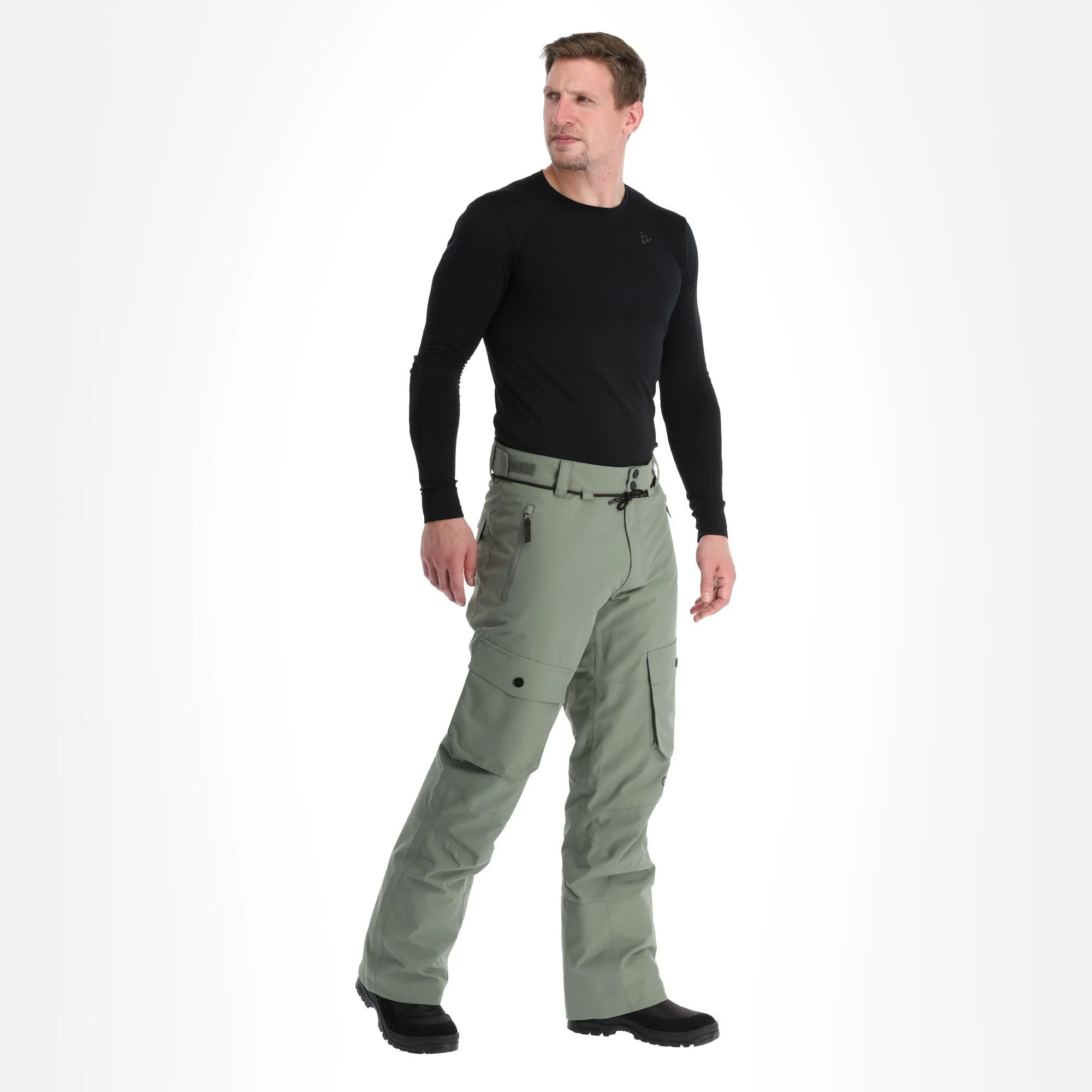 ColourWear, Flight Pants Skihose Herren Grey Grün 3 ColourWear, Flight Pants Skihose Herren Grey Grün