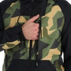 ColourWear, League Jkt Skijacke Herren Camo Olive Grün -Icepeak Geschaft colourwear league jkt af anorak heren camo olive groen 22colou102v3 BI 13