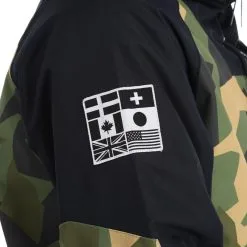 ColourWear, League Jkt Skijacke Herren Camo Olive Grün -Icepeak Geschaft colourwear league jkt af anorak heren camo olive groen 22colou102v3 BI 17