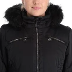 Dare 2b X Julien Macdonald, Mastery Skijacke Damen Schwarz -Icepeak Geschaft dare 2b x julien macdonald mastery aa jas gevoerd dames zwart 22dare2162v2 BI 07