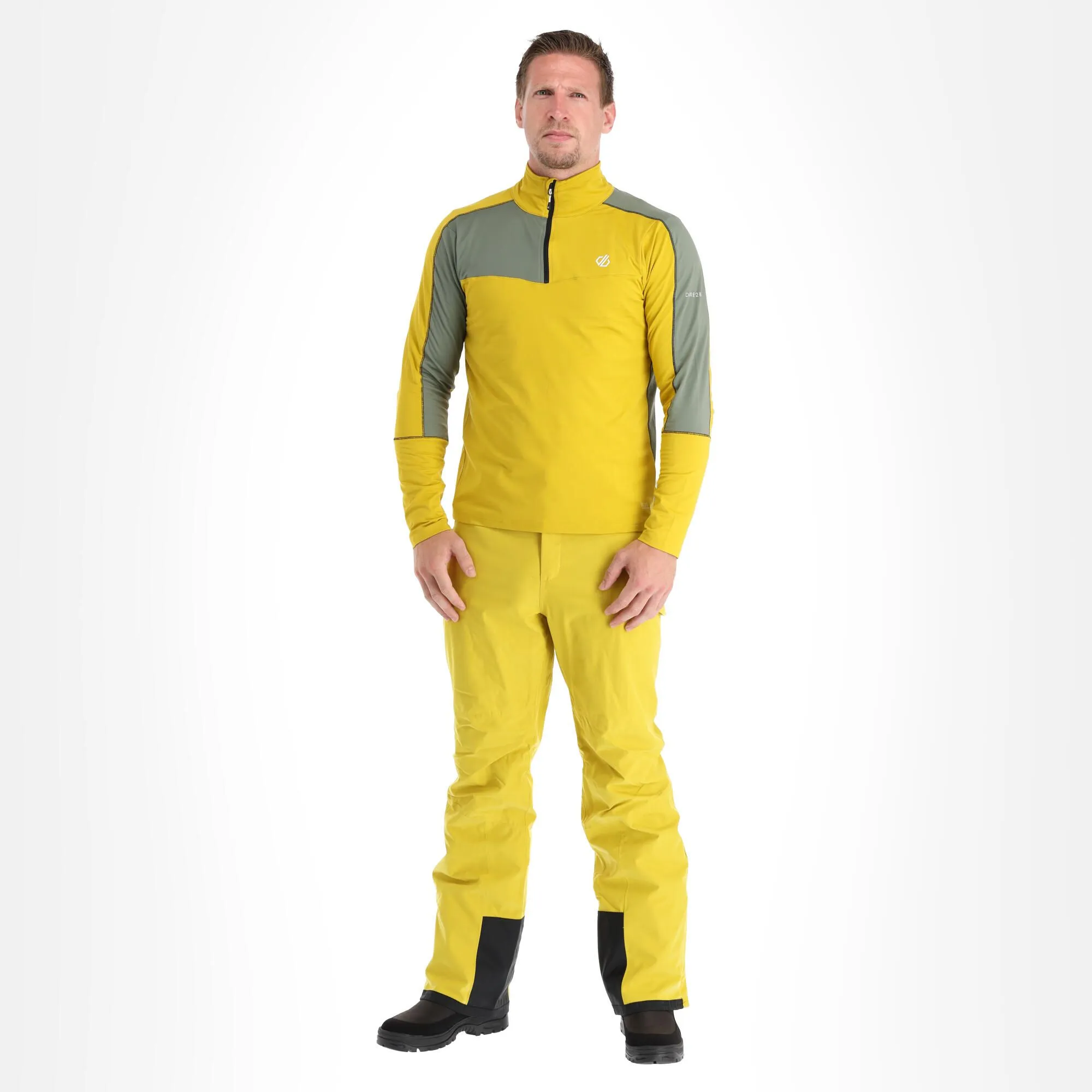 Dare2b, Dignify II Pullover Herren Antique Moss Gelb 3 Dare2b, Dignify II Pullover Herren Antique Moss Gelb