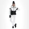 Dare2b, Dynamical Skijacke Damen Schwarz, Weiß -Icepeak Geschaft dare2b dynamical aa jas gevoerd dames wit zwart 22dare2158v1 BI 01