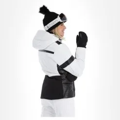 Dare2b, Dynamical Skijacke Damen Schwarz, Weiß 16 Dare2b, Dynamical Skijacke Damen Schwarz, Weiß -Icepeak Geschaft dare2b dynamical aa jas gevoerd dames wit zwart 22dare2158v1 BI 03