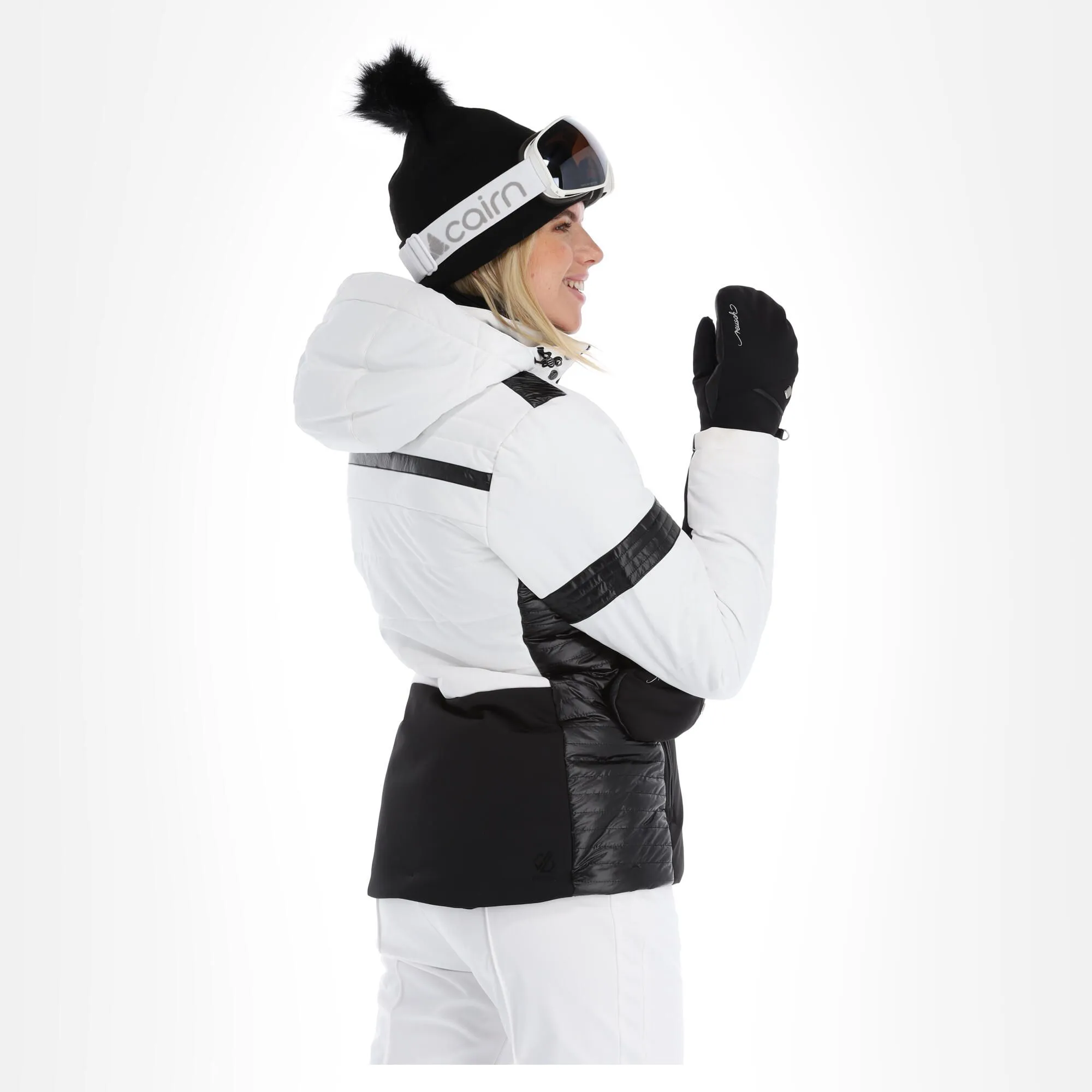 Dare2b, Dynamical Skijacke Damen Schwarz, Weiß 5 Dare2b, Dynamical Skijacke Damen Schwarz, Weiß – Bild 3