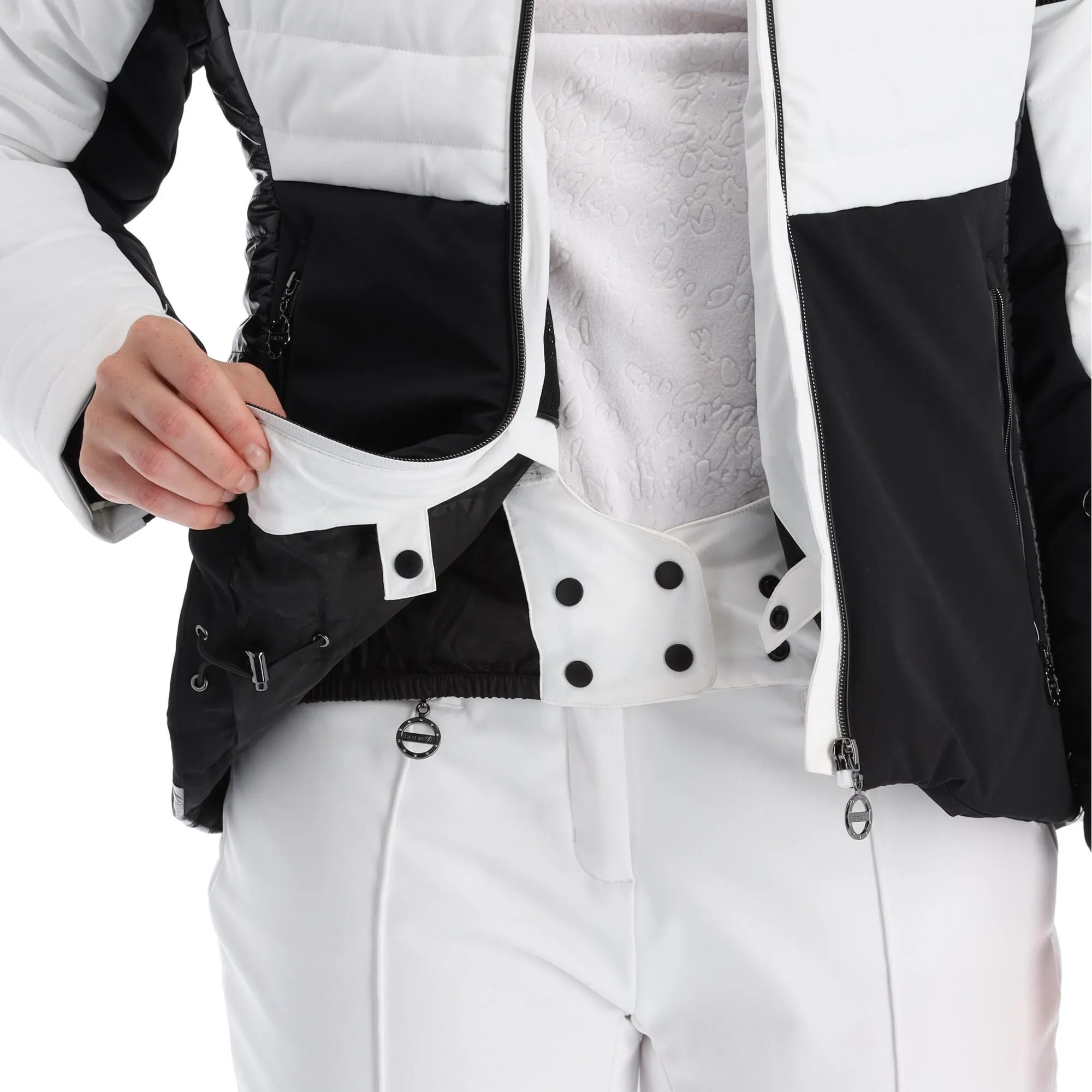 Dare2b, Dynamical Skijacke Damen Schwarz, Weiß 10 Dare2b, Dynamical Skijacke Damen Schwarz, Weiß – Bild 8