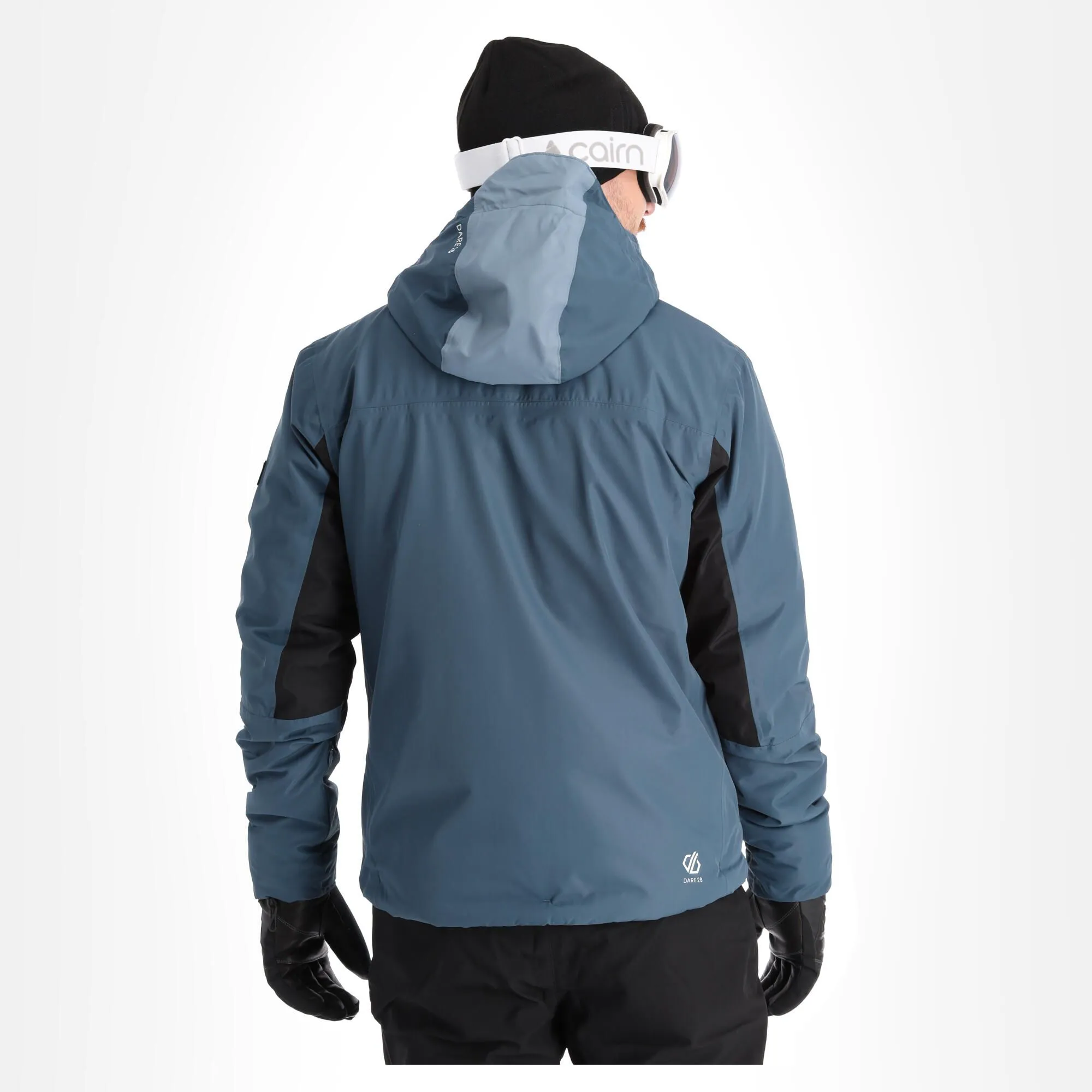 Dare2b, Embodied Skijacke Herren Grau, Schwarz 5 Dare2b, Embodied Skijacke Herren Grau, Schwarz – Bild 3