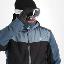 Dare2b, Embodied Skijacke Herren Grau, Schwarz 18 Dare2b, Embodied Skijacke Herren Grau, Schwarz -Icepeak Geschaft dare2b embodied aa jas gevoerd heren grijs zwart 22dare2128v3 BI 06