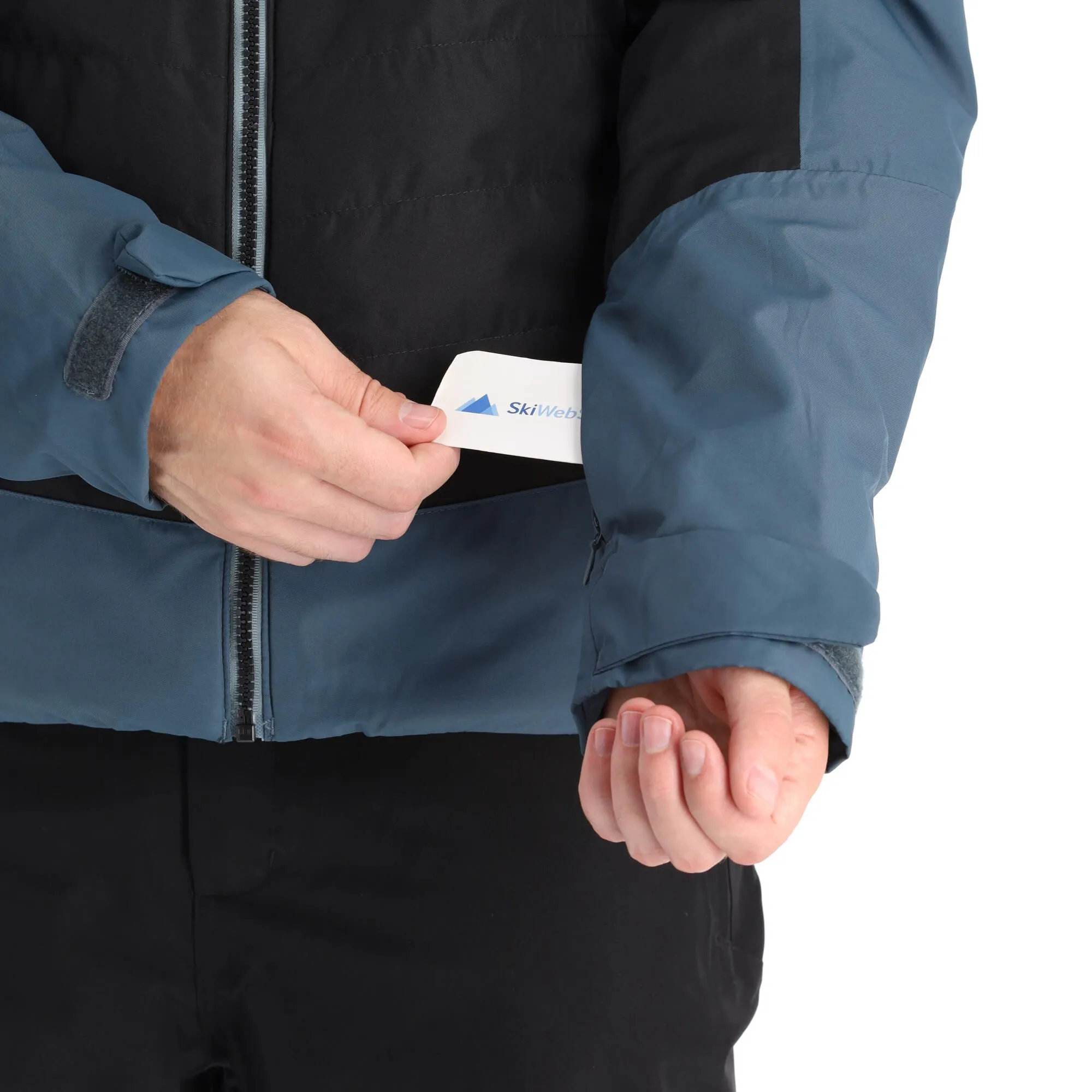 Dare2b, Embodied Skijacke Herren Grau, Schwarz 9 Dare2b, Embodied Skijacke Herren Grau, Schwarz – Bild 7