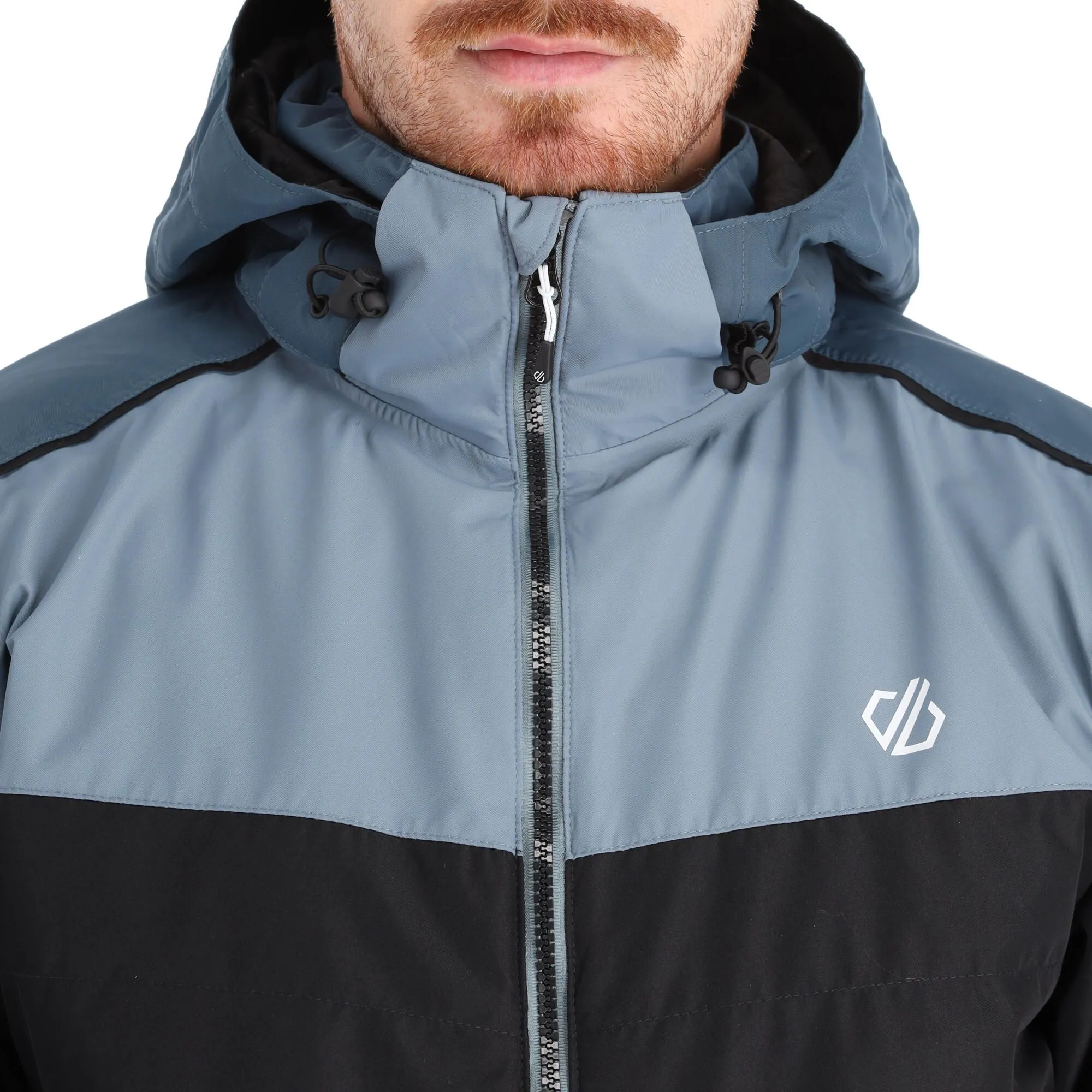 Dare2b, Embodied Skijacke Herren Grau, Schwarz 11 Dare2b, Embodied Skijacke Herren Grau, Schwarz – Bild 9