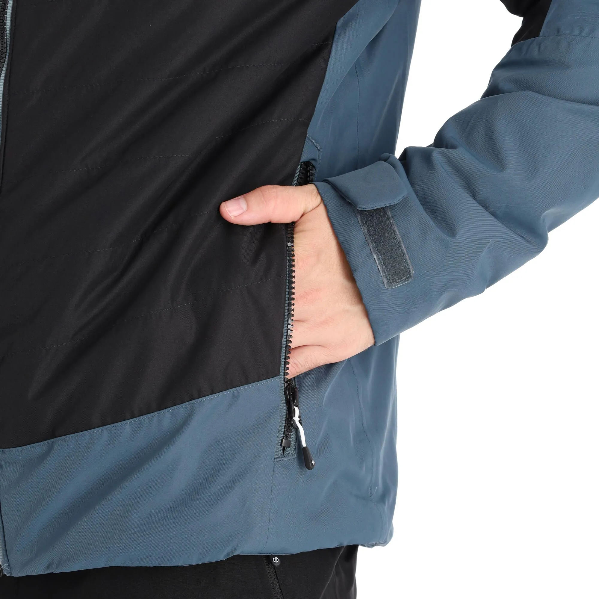 Dare2b, Embodied Skijacke Herren Grau, Schwarz 12 Dare2b, Embodied Skijacke Herren Grau, Schwarz – Bild 10