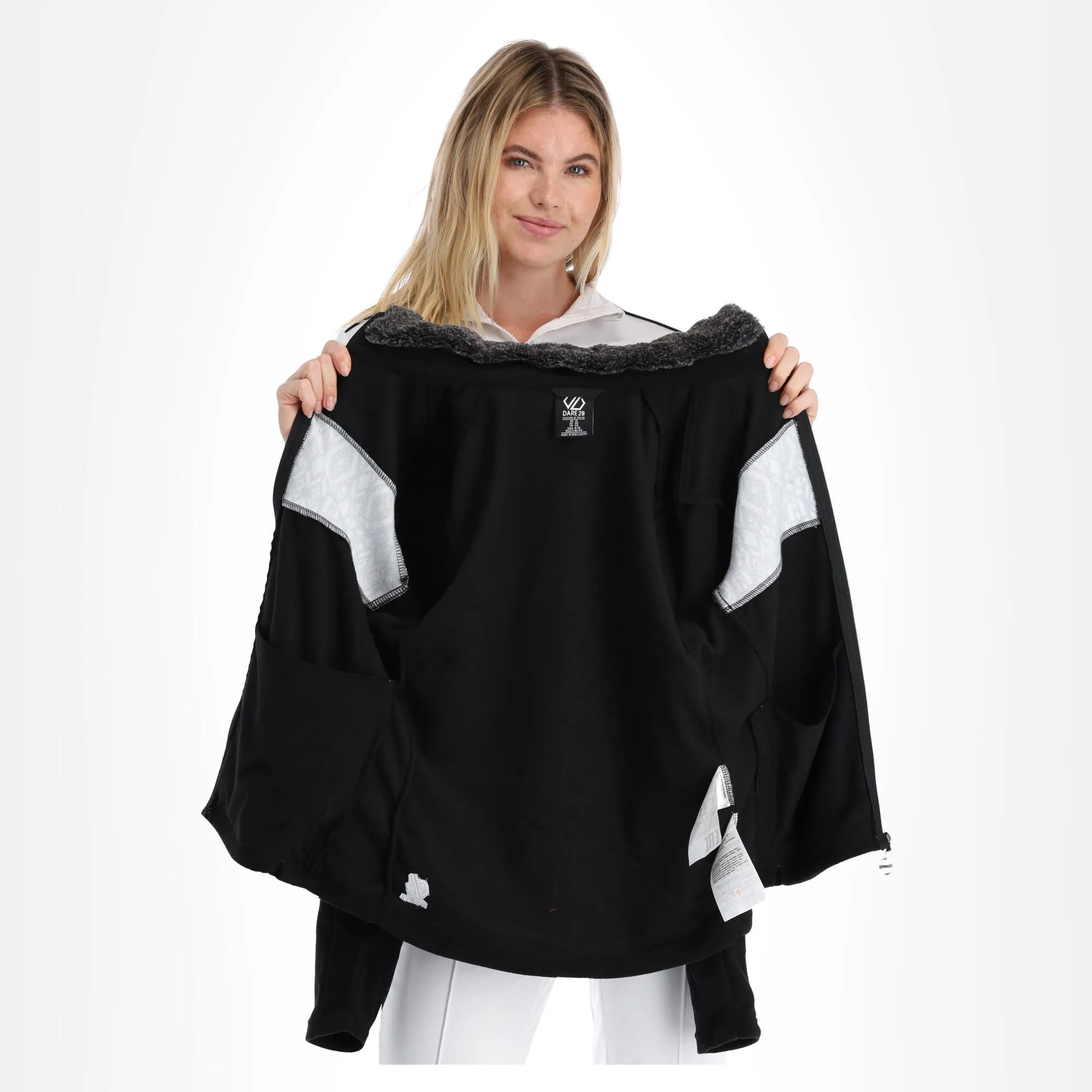 Dare2b, Engross II Jacke Damen Schwarz 7 Dare2b, Engross II Jacke Damen Schwarz – Bild 5