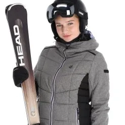 Dare2b, Expertise Skijacke Damen Charcoal Grau -Icepeak Geschaft dare2b expertise aa jas gevoerd dames charcoal grijs 22dare2156v2 BI 05