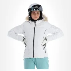 Dare2b, Glamorize III Skijacke Damen Weiß -Icepeak Geschaft dare2b glamorize iii aa jas gevoerd dames wit 22dare2159v2 BI 02