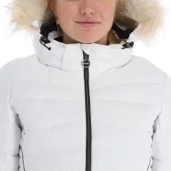 Dare2b, Glamorize III Skijacke Damen Weiß -Icepeak Geschaft dare2b glamorize iii aa jas gevoerd dames wit 22dare2159v2 BI 07