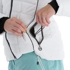 Dare2b, Glamorize III Skijacke Damen Weiß -Icepeak Geschaft dare2b glamorize iii aa jas gevoerd dames wit 22dare2159v2 BI 11