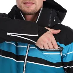 Dare2b, Outlier II Skijacke Herren Gulfstream Blau, Schwarz -Icepeak Geschaft dare2b outlier ii aa jas gevoerd heren gulfstream blauw zwart 22dare2122v2 BI 08