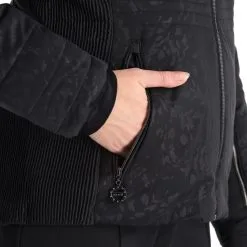 Dare2b, Prestige II Skijacke Damen Cire Petal Print Schwarz 22 Dare2b, Prestige II Skijacke Damen Cire Petal Print Schwarz -Icepeak Geschaft dare2b prestige ii aa jas gevoerd dames cire petal print zwart 22dare2157v2 BI 09