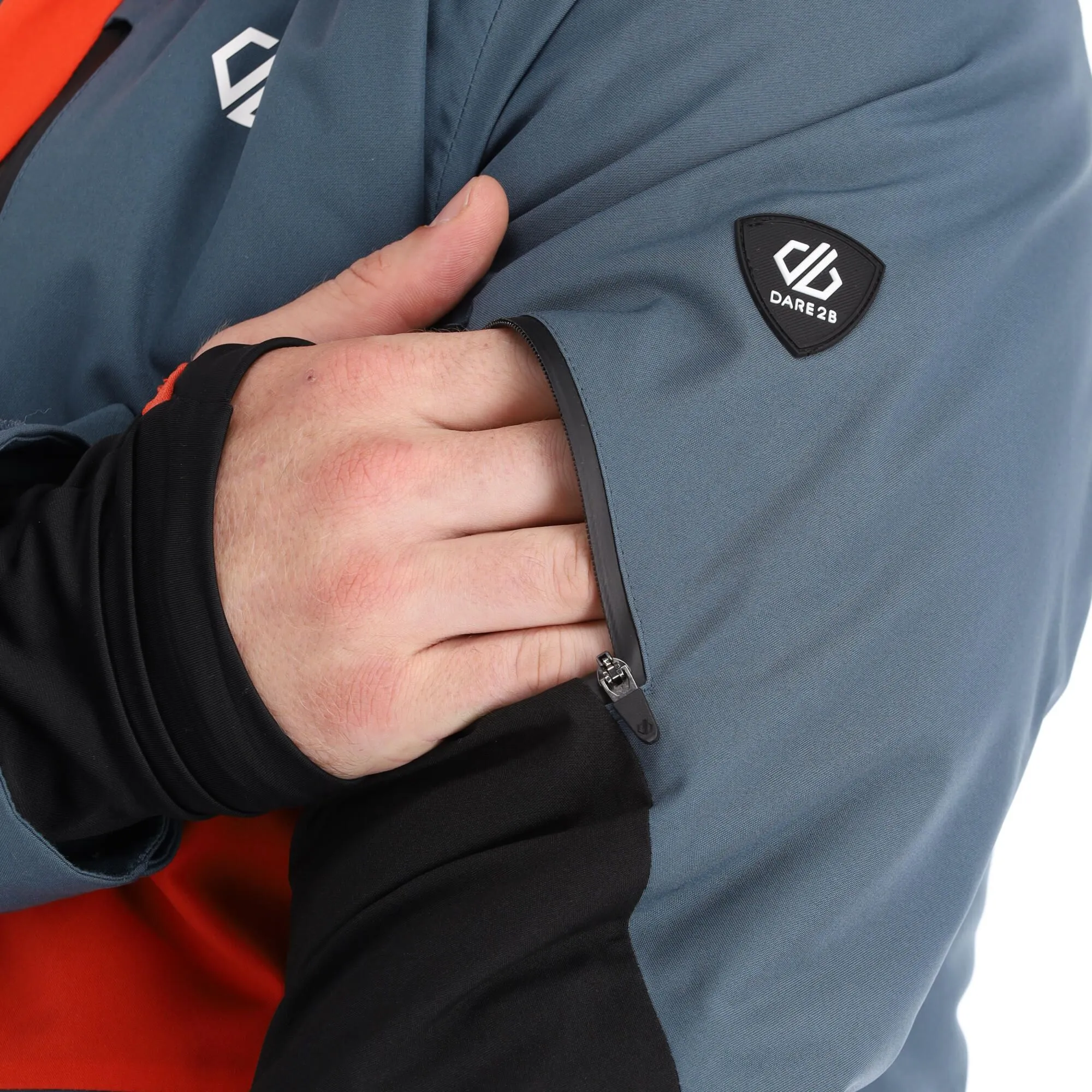 Dare2b, Supernova II Skijacke Herren Orion Grau 14 Dare2b, Supernova II Skijacke Herren Orion Grau – Bild 12