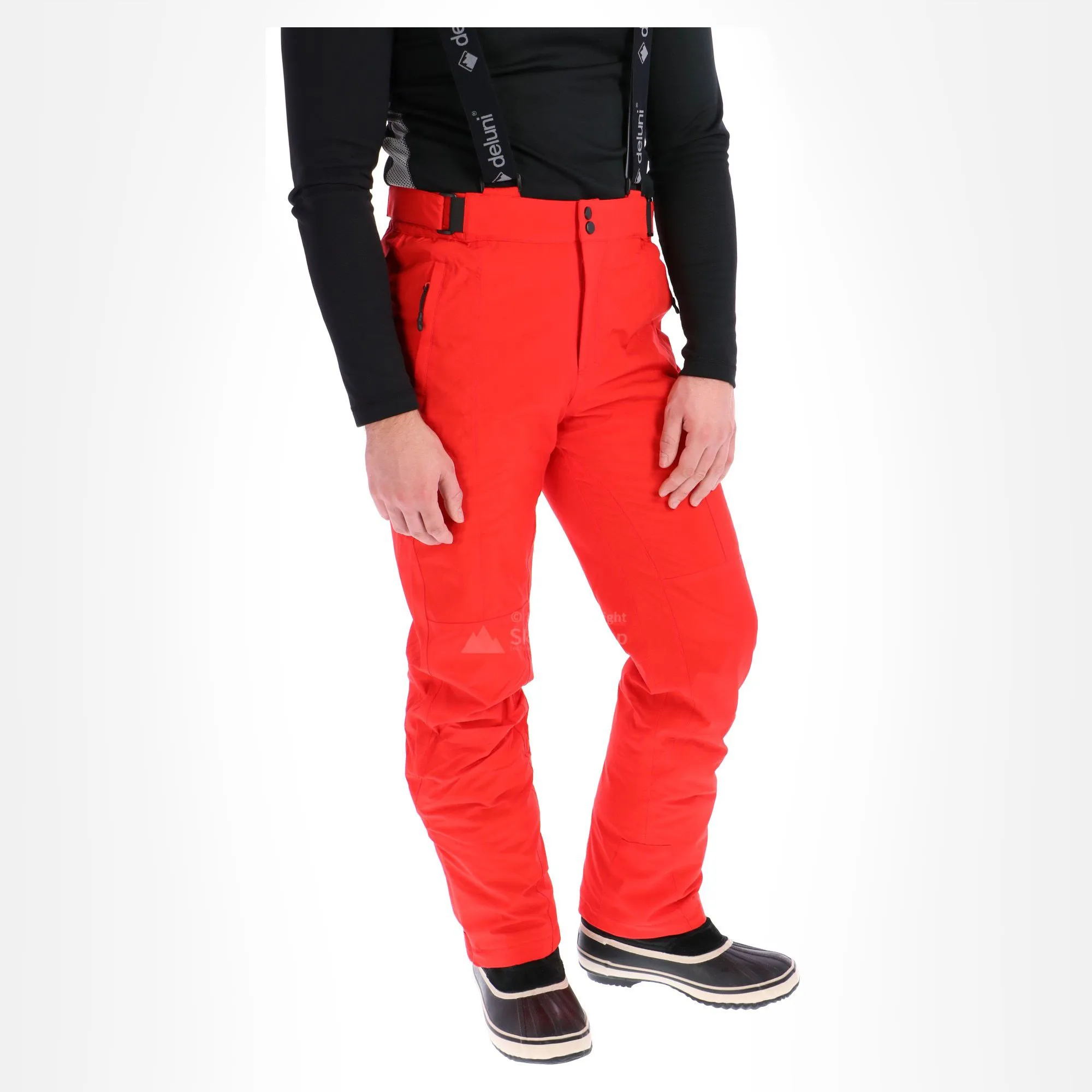 Deluni, Skihose, Herren, Rot 7 Deluni, Skihose, Herren, Rot – Bild 5