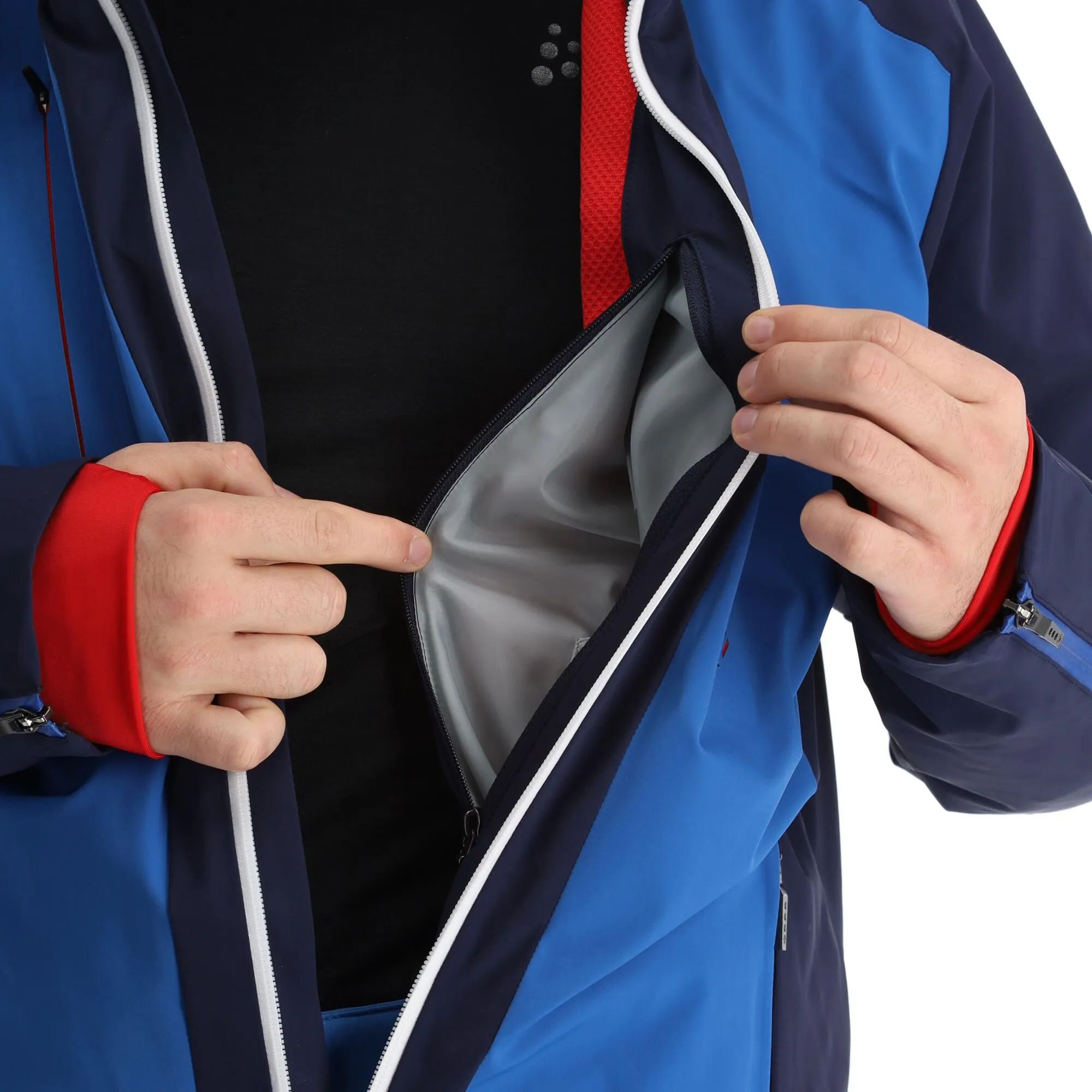 Descente, Swiss Skijacke Herren Dark Night Blau 16 Descente, Swiss Skijacke Herren Dark Night Blau – Bild 14