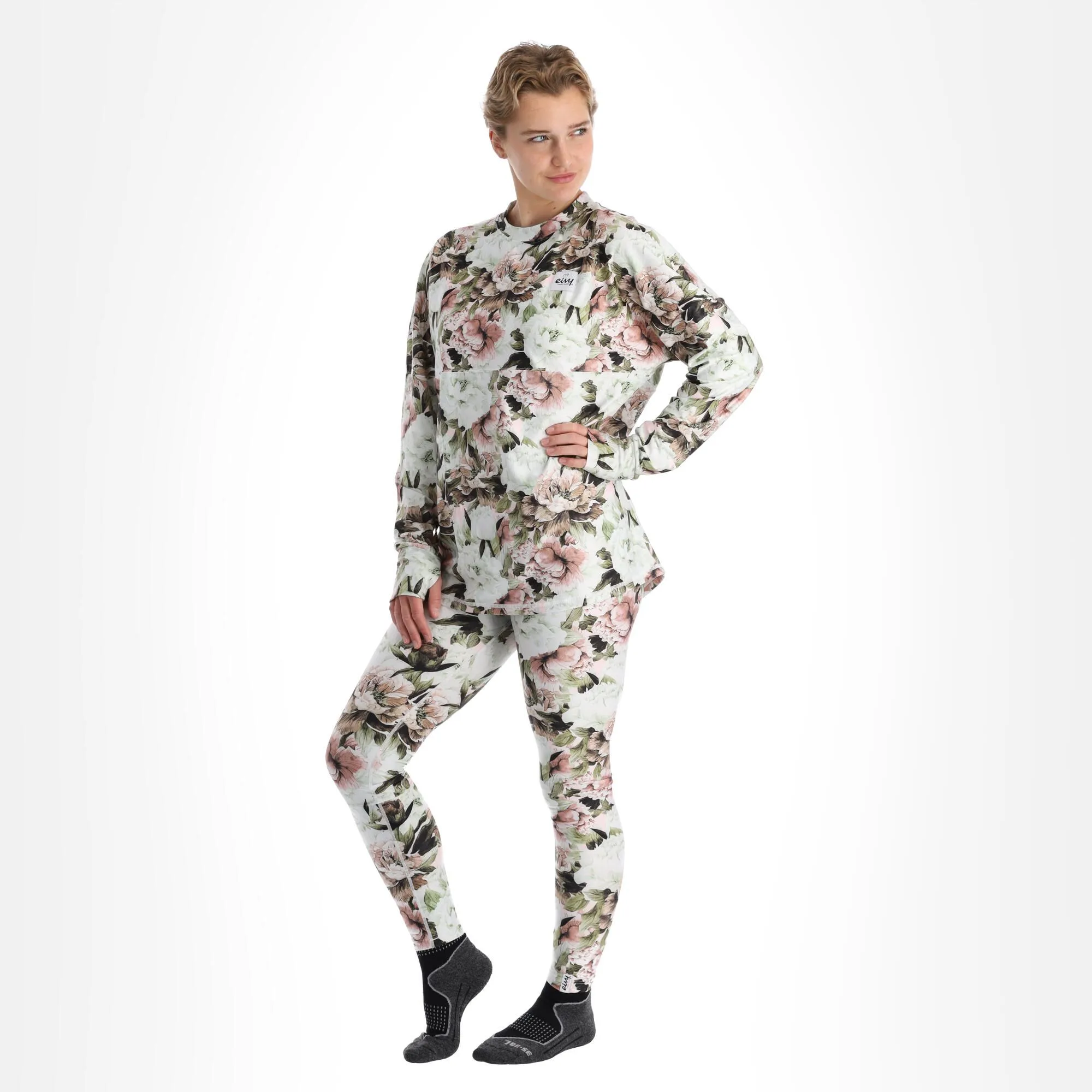 Eivy, Venture Top Thermoshirt Damen Bloom Mehrfarbig 3 Eivy, Venture Top Thermoshirt Damen Bloom Mehrfarbig
