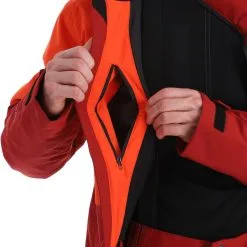 Fischer, Bansko Skijacke Herren Tomato Rot -Icepeak Geschaft fischer bansko aa jas gevoerd heren tomato rood 22fisch107v3 BI 14