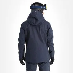 Fischer, Hocheck M Hardshell Skijacke Herren Nights Blau -Icepeak Geschaft fischer hocheck m ab hardshell jas heren nights blauw 22fisch103v1 BI 03