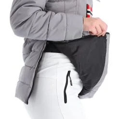 Geographical Norway, Belinda Lady New 001 + Bs Winter Anorak Damen Grau -Icepeak Geschaft geographical norway belinda new 001 bs aa jas gevoerd dames grijs AA21geo108b BI 07