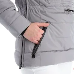 Geographical Norway, Belinda Lady New 001 + Bs Winter Anorak Damen Grau -Icepeak Geschaft geographical norway belinda new 001 bs aa jas gevoerd dames grijs AA21geo108b BI 10