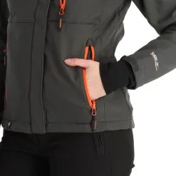 Geographical Norway, Touna Eo Lady 056 Softshell Skijacke Damen Dark Grau -Icepeak Geschaft geographical norway touna eo lady 056 ac softshell jas dames dark 22geogr104v2 BI 09
