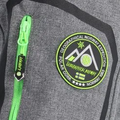 Geographical Norway, Tushiba Men 007 + Bs Softshell Skijacke Herren Light Grau, Grün -Icepeak Geschaft geographical norway tushiba 007 softshell ski jas heren light grijsgroen ac19geow11e 011.3635