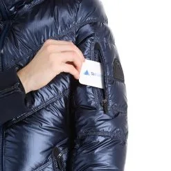 Head, Frost Skijacke Damen Metalic Denim Blau -Icepeak Geschaft head frost aa jas gevoerd dames metalic denim blauw 22headx150v2 BI 08