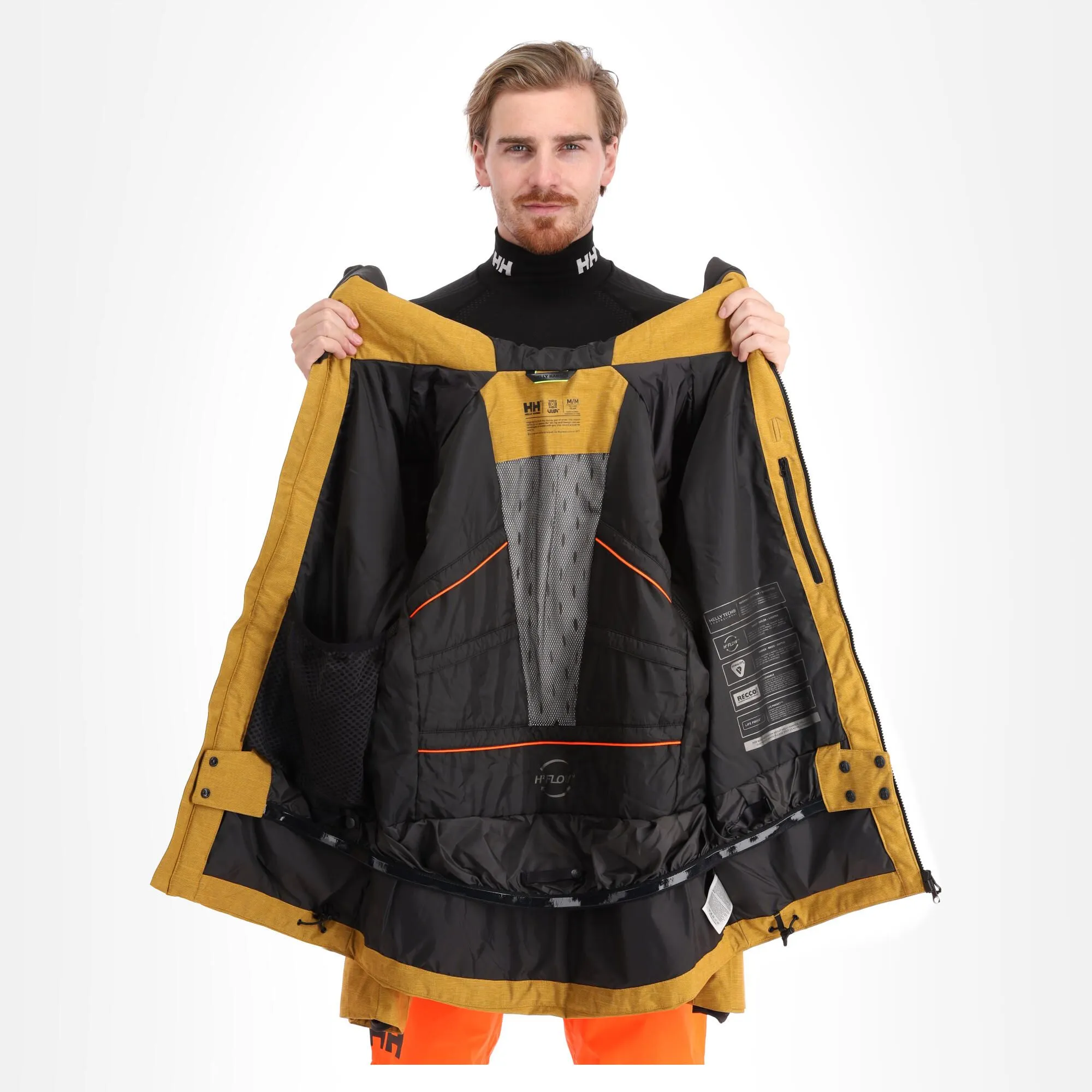 Helly Hansen, Garibaldi 2.0 Skijacke Herren Cloudberry Melange Gelb 8 Helly Hansen, Garibaldi 2.0 Skijacke Herren Cloudberry Melange Gelb – Bild 6