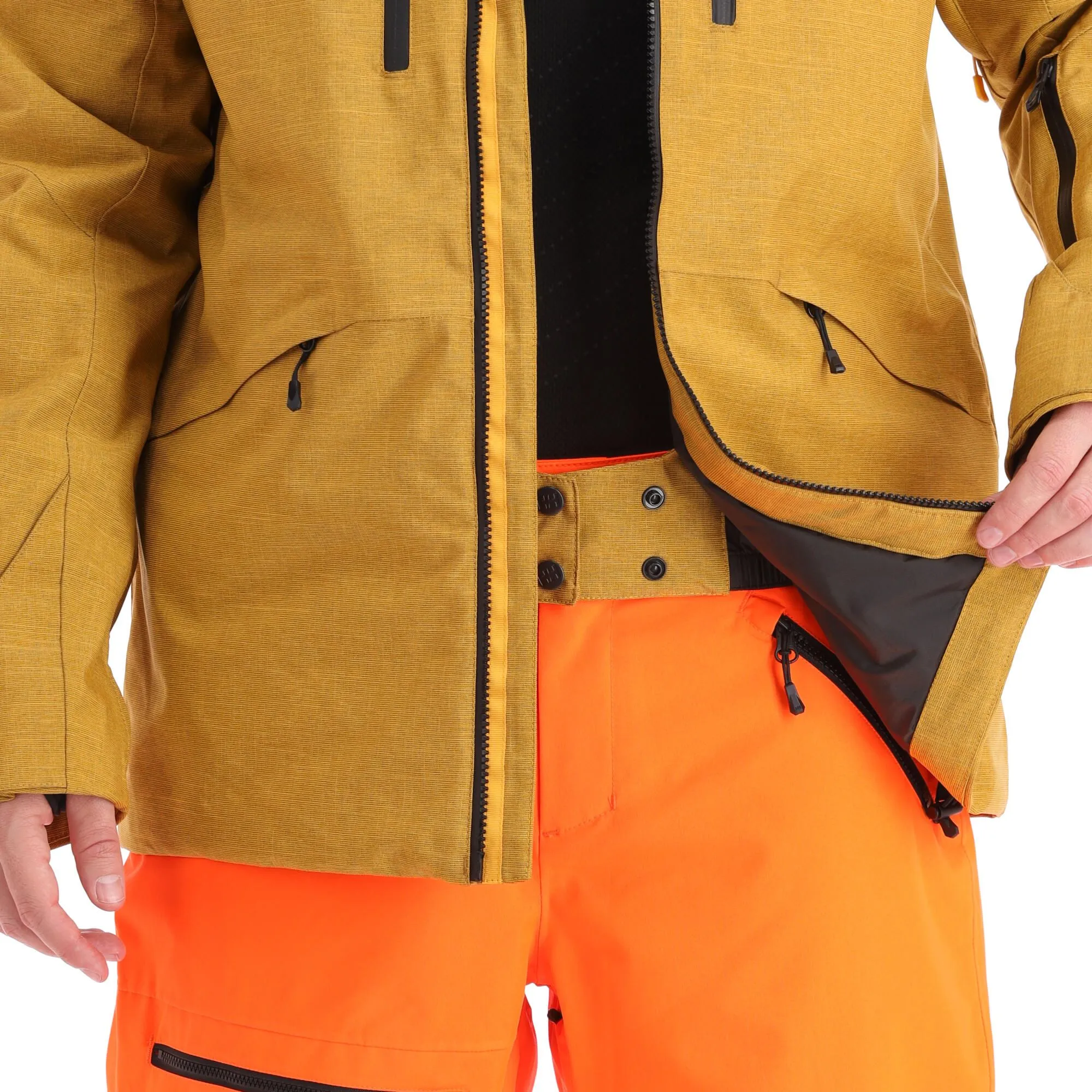 Helly Hansen, Garibaldi 2.0 Skijacke Herren Cloudberry Melange Gelb 10 Helly Hansen, Garibaldi 2.0 Skijacke Herren Cloudberry Melange Gelb – Bild 8