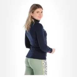 Helly Hansen, Lifa Merino 1/2 Zip Thermoshirt Damen Navy Deco Flower Blau 10 Helly Hansen, Lifa Merino 1/2 Zip Thermoshirt Damen Navy Deco Flower Blau -Icepeak Geschaft helly hansen lifa merino 1 2 zip fa thermoshirt dames navy deco 22helly101v1 BI 03