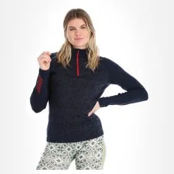 Helly Hansen, Lifa Merino 1/2 Zip Thermoshirt Damen Navy Deco Flower Blau 11 Helly Hansen, Lifa Merino 1/2 Zip Thermoshirt Damen Navy Deco Flower Blau -Icepeak Geschaft helly hansen lifa merino 1 2 zip fa thermoshirt dames navy deco 22helly101v1 BI 04