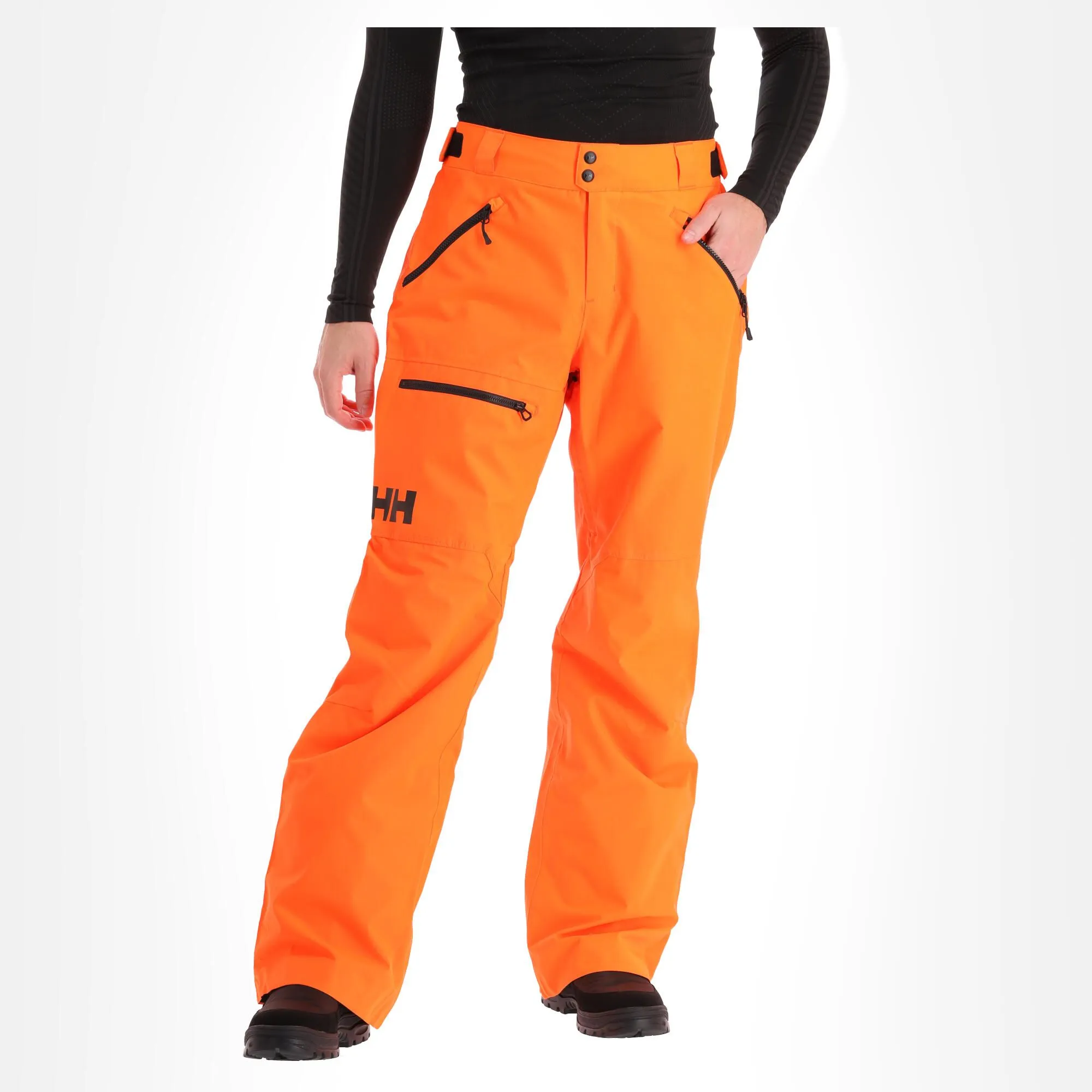 Helly Hansen, Sogn Cargo Hardshell Skihose Herren Neon Orange 4 Helly Hansen, Sogn Cargo Hardshell Skihose Herren Neon Orange – Bild 2